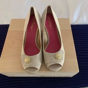 Lily Pulitzer wedges